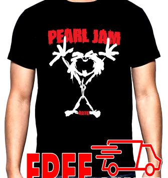 Pearl Jam, Alive, men's  t-shirt, 100% cotton, S to 5XL