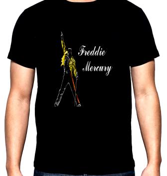 Queen, Freddie Mercury, 3, men's t-shirt, 100% cotton, S to 5XL