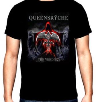 Queensryche, The verdict, men's t-shirt, 100% cotton, S to 5XL