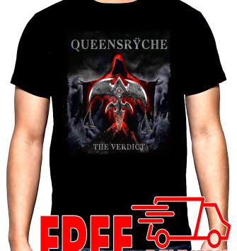Queensryche, The verdict, men's t-shirt, 100% cotton, S to 5XL