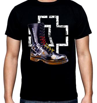 Rammstein, Boot, men's  t-shirt, 100% cotton, S to 5XL