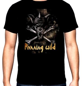 Running Wild, Prisoners Of Our Time, men's t-shirt, 100% cotton, S to 5XL