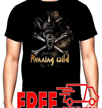 Running Wild, Prisoners Of Our Time, men's t-shirt, 100% cotton, S to 5XL
