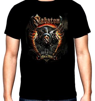 Sabaton, Coat of arms, men's t-shirt, 100% cotton, S to 5XL