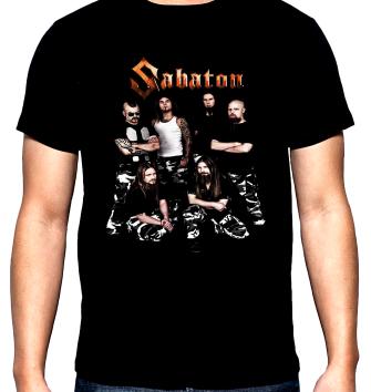 Sabaton, band, 2, men's t-shirt, 100% cotton, S to 5XL