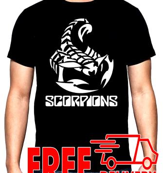 Scorpions, Logo, men's t-shirt, 100% cotton, S to 5XL