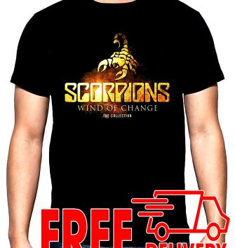 Scorpions, Wind Of Change, men's t-shirt, 100% cotton, S to 5XL