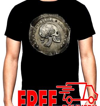 Sepultura, Quadra, men's t-shirt, 100% cotton, S to 5XL