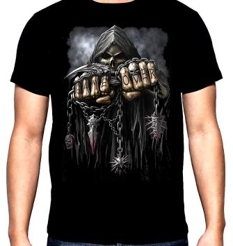 Skelleton, Game over, men's  t-shirt, 100% cotton, S to 5XL