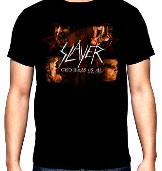 Slayer, God Hates Us All, 2, men's t-shirt, 100% cotton, S to 5XL