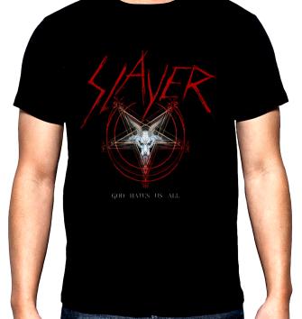 Slayer, God Hates Us All, men's t-shirt, 100% cotton, S to 5XL