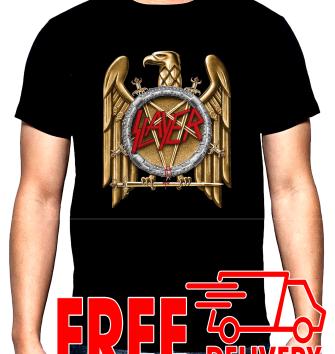Slayer, Logo, men's t-shirt, 100% cotton, S to 5XL