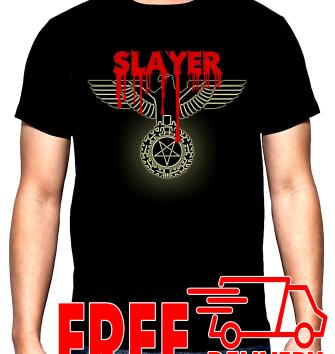Slayer, men's  t-shirt, 100% cotton, S to 5XL