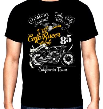 Cafe racer, men's t-shirt, 100% cotton, S to 5XL
