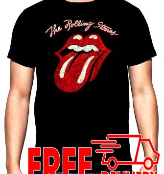 The rolling stones, Logo, men's t-shirt, 100% cotton, S to 5XL
