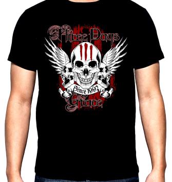 Three days grace, men's  t-shirt, 100% cotton, S to 5XL