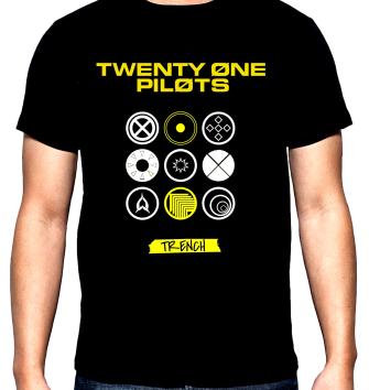 21 Pilots, Trench, men's  t-shirt, 100% cotton, S to 5XL