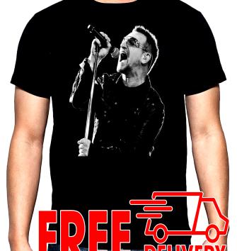 U2, 2, men's t-shirt, 100% cotton, S to 5XL