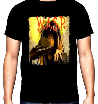 W.A.S.P., Blackie Lawless, men's  t-shirt, 100% cotton, S to 5XL
