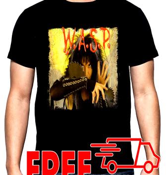 W.A.S.P., Blackie Lawless, men's  t-shirt, 100% cotton, S to 5XL
