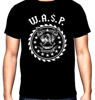 W.A.S.P., 33 years, men's  t-shirt, 100% cotton, S to 5XL