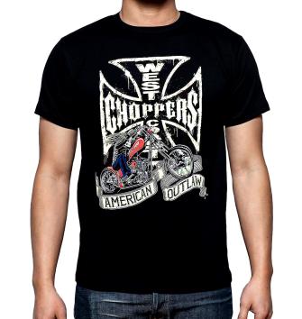 West Coast Choppers, men's t-shirt, 100% cotton, S to 5XL