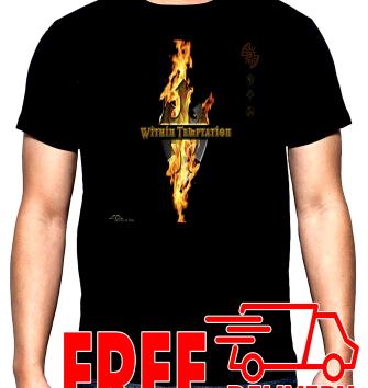 Within Temptation, men's t-shirt, 100% cotton, S to 5XL