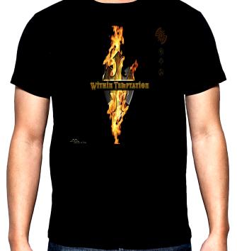 Within Temptation, men's t-shirt, 100% cotton, S to 5XL