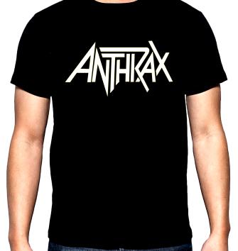 Anthrax, Logo, 2, men's t-shirt, 100% cotton, S to 5XL