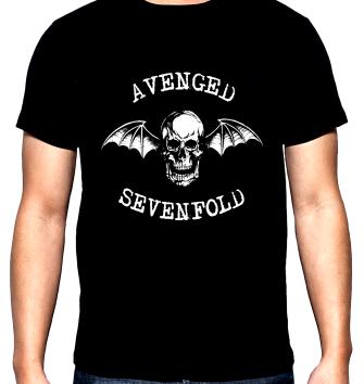 Avenged sevenfold, Logo, 2,  men's t-shirt, 100% cotton, S to 5XL
