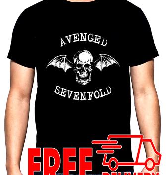 Avenged sevenfold, Logo, 2,  men's t-shirt, 100% cotton, S to 5XL