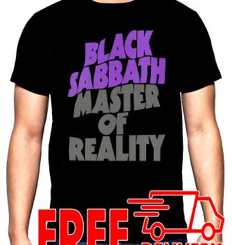 Black Sabbath, Master of reality, men's t-shirt, 100% cotton, S to 5XL