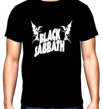 Black Sabbath, Logo, 1, men's t-shirt, 100% cotton, S to 5XL