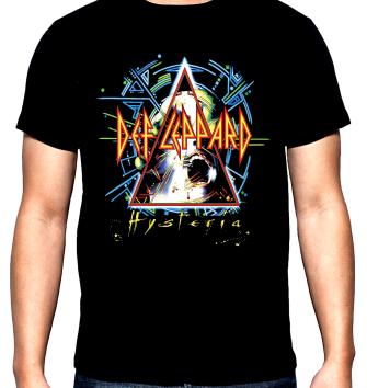 Def Leppard, Hysteria, men's  t-shirt, 100% cotton, S to 5XL