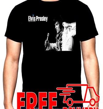 Elvis, 4, men's t-shirt, 100% cotton, S to 5XL