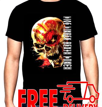 Five finger death punch, 3, men's t-shirt, 100% cotton, S to 5XL