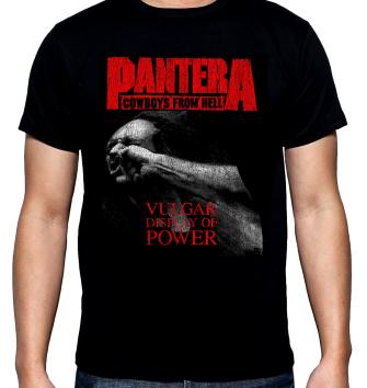 Pantera, Vulgar display of power, men's  t-shirt, 100% cotton, S to 5XL