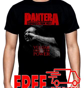 Pantera, Vulgar display of power, men's  t-shirt, 100% cotton, S to 5XL