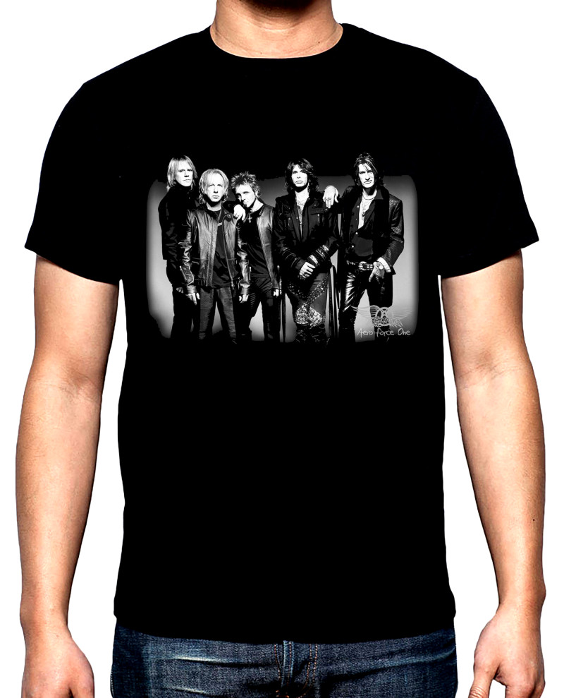 T-SHIRTS Aerosmith, Band, men's t-shirt, 100% cotton, S to 5XL