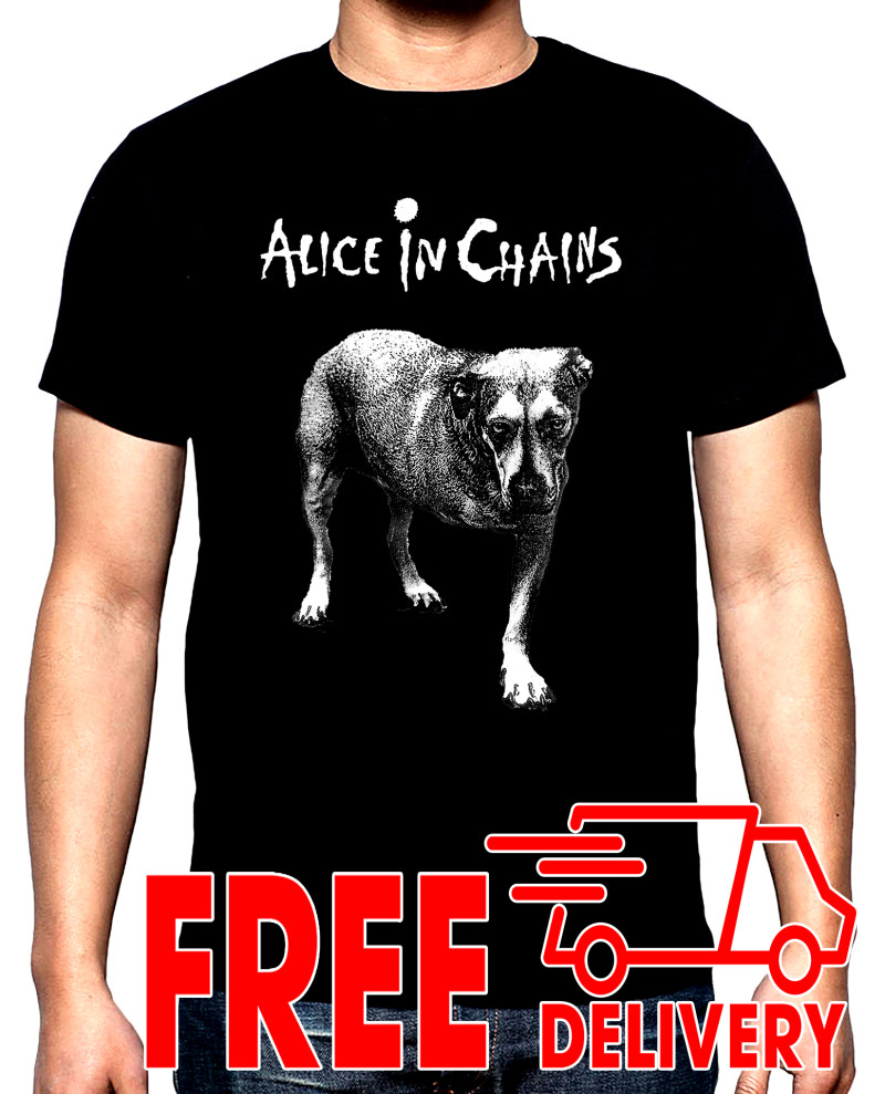 T-SHIRTS Alice in Chains, Tripod, men's  t-shirt, 100% cotton, S to 5XL