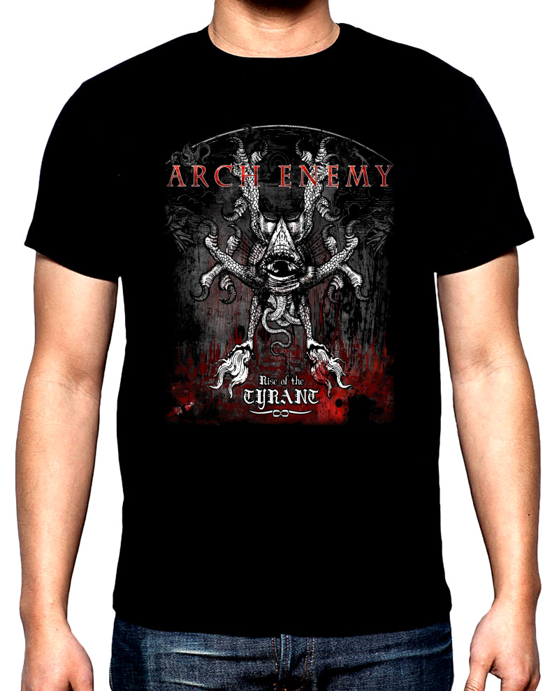 T-SHIRTS Arch enemy, Rise of the tyrant, men's t-shirt, 100% cotton, S to 5XL