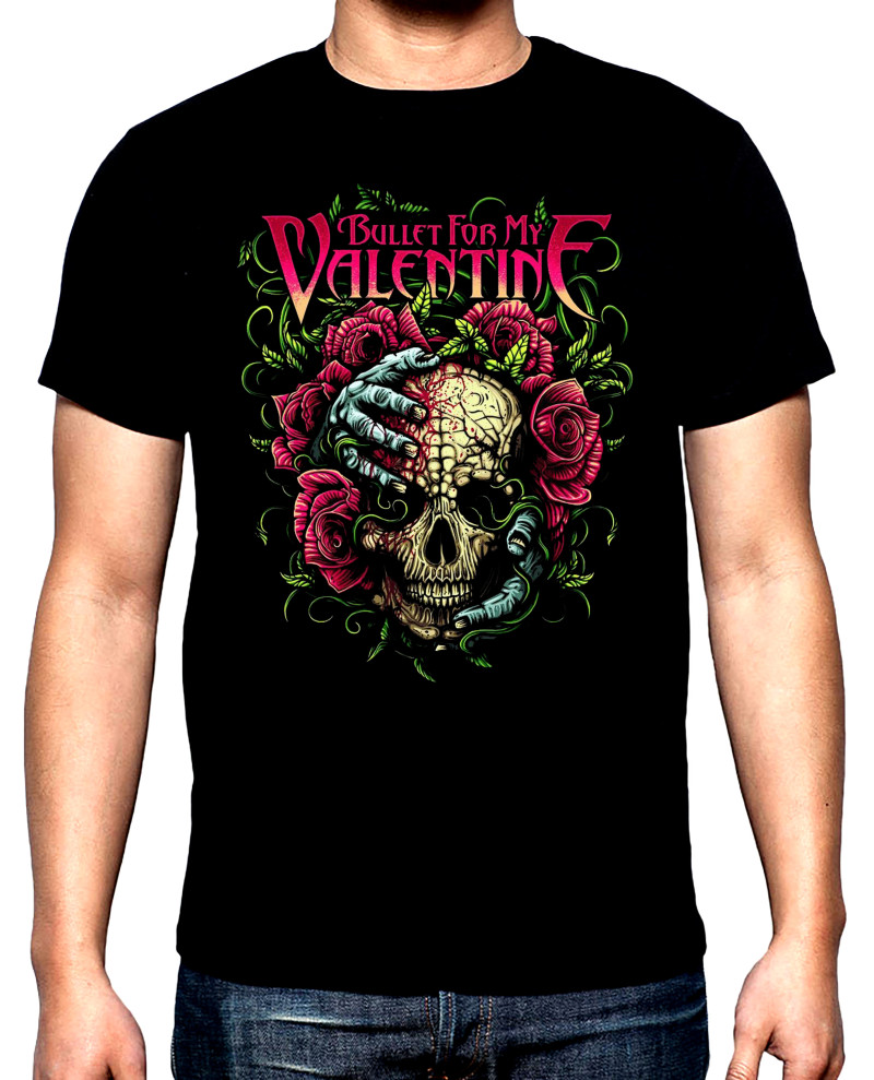 T-SHIRTS Bullet for my valentine, 1, men's t-shirt, 100% cotton, S to 5XL