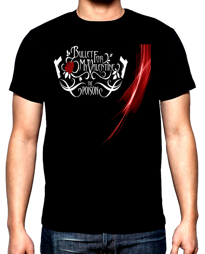 T-SHIRTS Bullet for my valentine, The poison, men's t-shirt, 100% cotton, S to 5XL