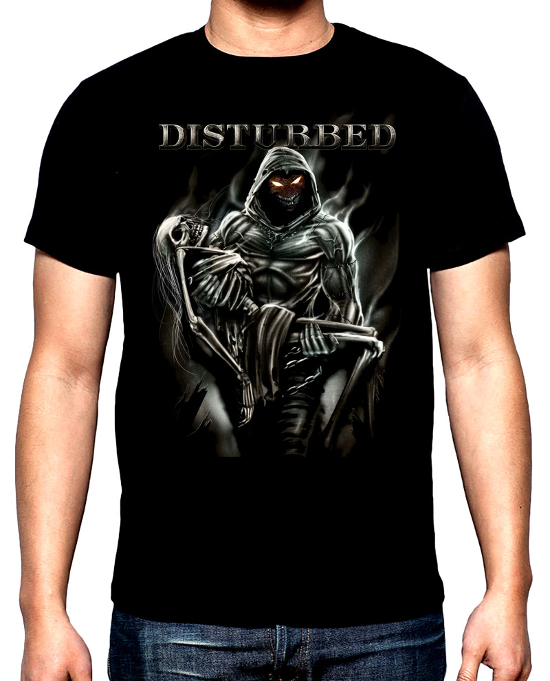 T-SHIRTS Disturbed, men's t-shirt, 100% cotton, S to 5XL
