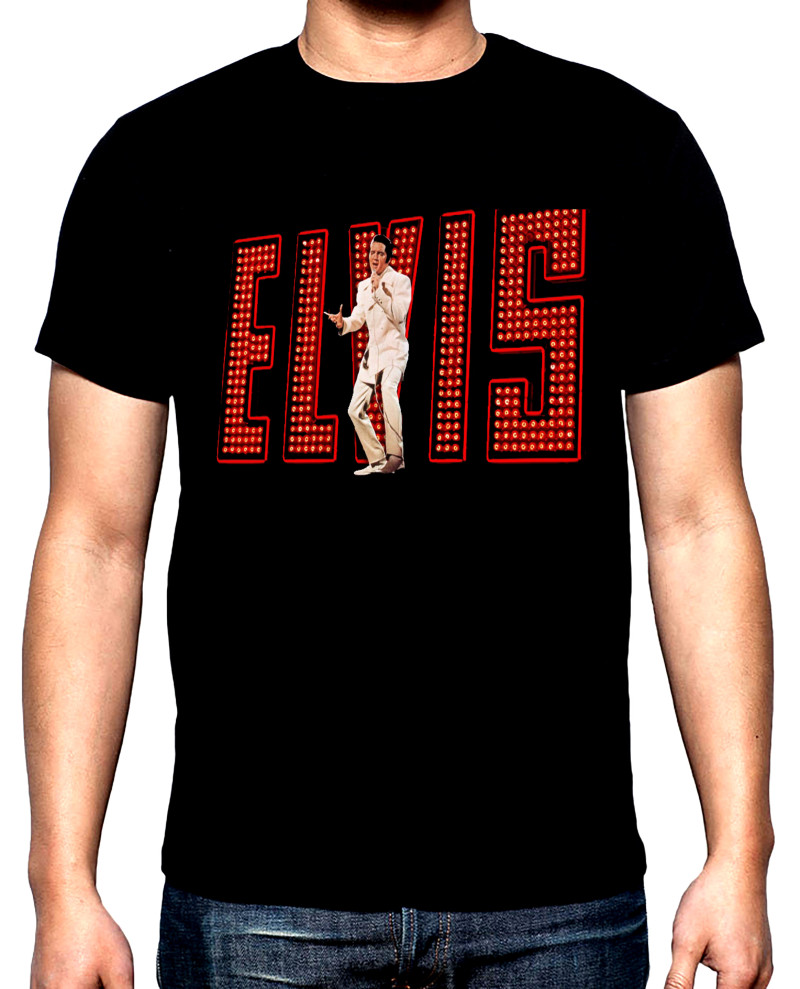 T-SHIRTS Elvis, 3, men's t-shirt, 100% cotton, S to 5XL