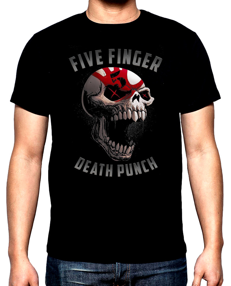 T-SHIRTS Five finger death punch, 2, men's t-shirt, 100% cotton, S to 5XL