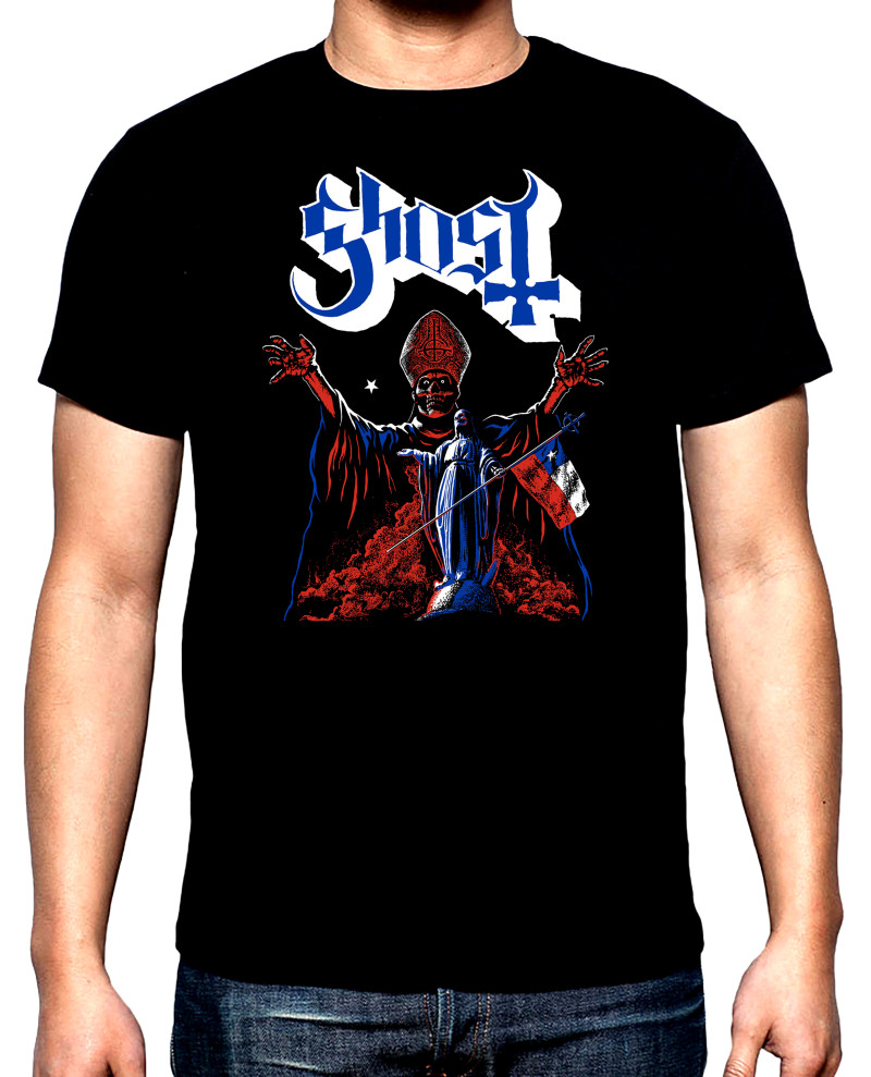 T-SHIRTS Ghost, 7, men's t-shirt, 100% cotton, S to 5XL