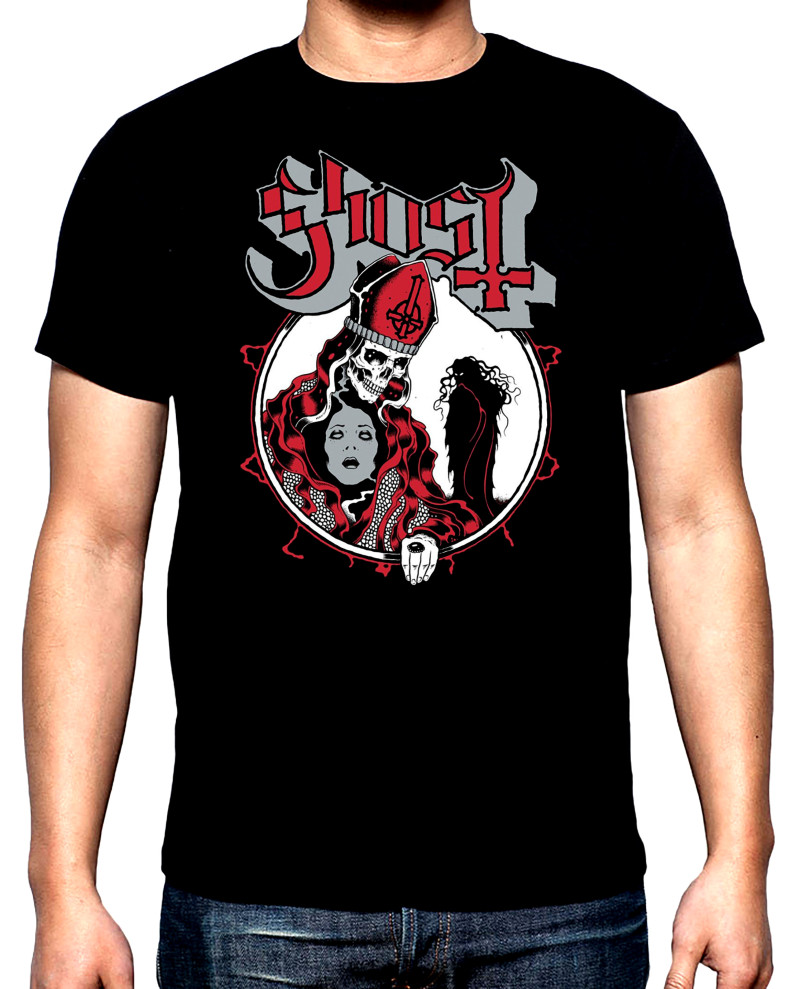 T-SHIRTS Ghost, men's t-shirt, 100% cotton, S to 5XL