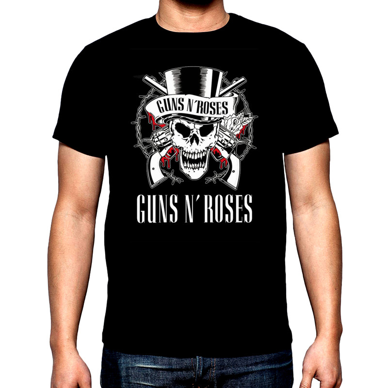 T-SHIRTS Guns and Roses, 4, men's t-shirt, 100% cotton, S to 5XL