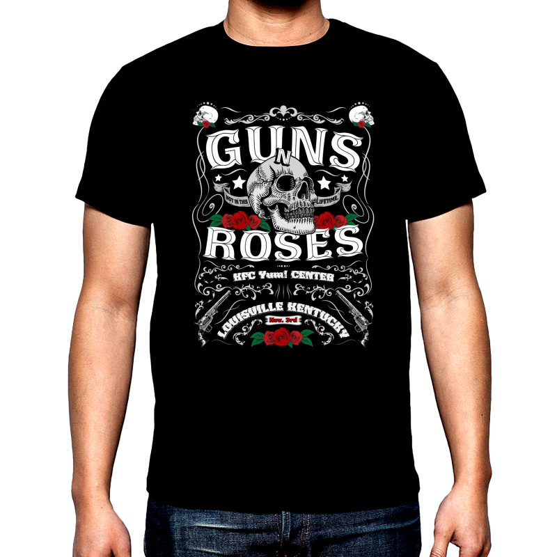 T-SHIRTS Guns and Roses, 3, men's t-shirt, 100% cotton, S to 5XL